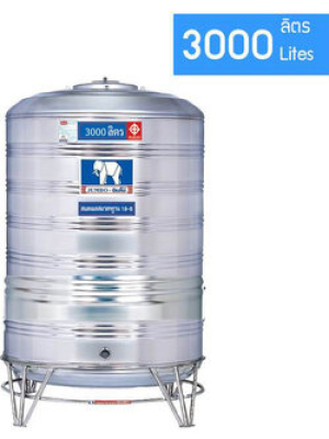 แทงค์เก็บน้ำสแตนเลสJUMBO รุ่น JSSC 3000 **แถมลูกลอยฟรี**