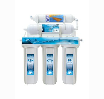 เครื่องกรองน้ำดื่ม Star Pure-SP2 ระบบ UF 5 ขั้นตอน (UF One Touch) (จัดส่งฟรีผ่านขนส่งเอกชน ไม่รวมติดตั้ง)