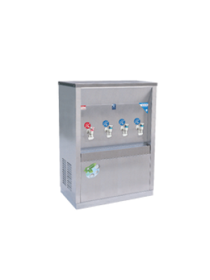 ตู้ทำน้ำร้อน น้ำเย็นสแตนเลส แบบรังผึ้ง ชนิดต่อท่อ รุ่น MCH-4P (H1C3)