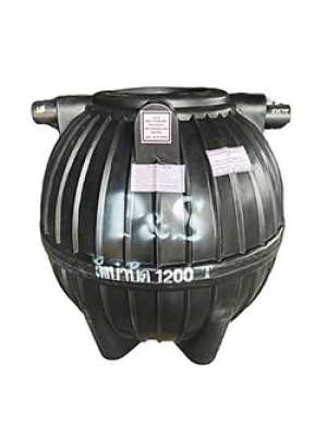 ถังบำบัดน้ำเสีย PE P&S รุ่น PSSTB-1200 (ทรงบอลลูน)