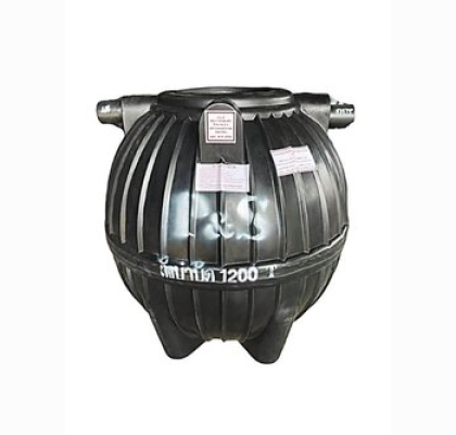 ถังบำบัดน้ำเสีย PE P&S รุ่น PSSTB-1200 (ทรงบอลลูน)