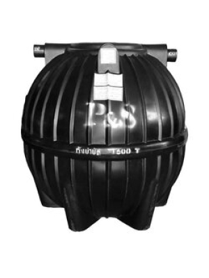 ถังบำบัดน้ำเสีย PE P&S รุ่น PSSTB-1600 (ทรงบอลลูน)