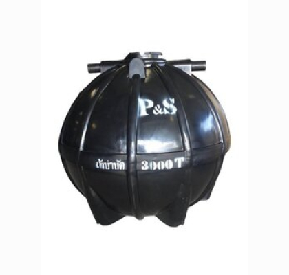 ถังบำบัดน้ำเสีย PE P&S รุ่น PSSTB-3000 (ทรงบอลลูน)
