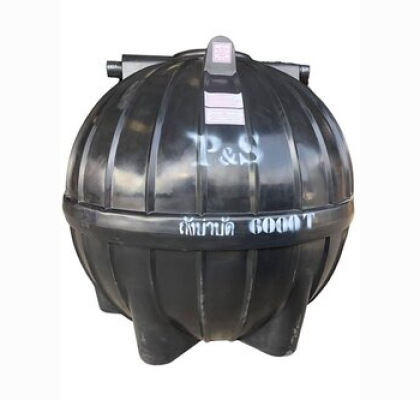 ถังบำบัดน้ำเสีย PE P&S รุ่น PSSTB-6000 (ทรงบอลลูน)