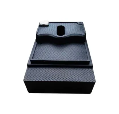 ถังบำบัดน้ำเสียPE Safe สำหรับห้องสุขาเคลื่อนที่ รุ่น STMT-450