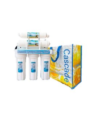 เครื่องกรองน้ำดื่ม 5 ขั้นตอน Cascade Premuim (จัดส่งฟรีผ่านขนส่งเอกชน ไม่รวมติดตั้ง)