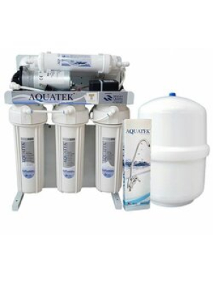เครื่องกรอง AQUATEK ระบบ RO 150 GPD รุ่น AQUATEK Silver 150GPD (จัดส่งฟรีผ่านขนส่งเอกชน ไม่รวมติดตั้ง)