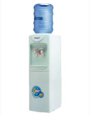 ตู้ทำน้ำร้อน-น้ำเย็น พลาสติก 2 ก๊อก Victor รุ่น VT-237 **แถมถังน้ำฟรี**