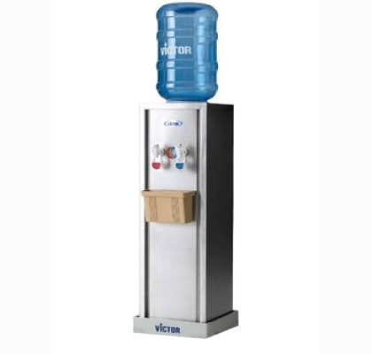 เครื่องทำน้ำร้อน-เย็น สแตนเลส 2 ก๊อก Victor รุ่น VT-222N/S1 **แถมถังน้ำฟรี**