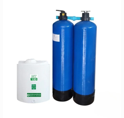เครื่องกรองน้ำใช้ไฟเบอร์กลาส FRP30นิ้ว รุ่น FRP30X72(4.0)X2M