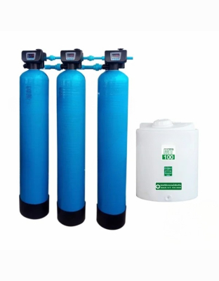 เครื่องกรองน้ำใช้ไฟเบอร์กลาส FRP21นิ้ว รุ่น FRP21X62(4.0)X3A