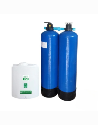 เครื่องกรองน้ำใช้ไฟเบอร์กลาส FRP14นิ้ว รุ่น FRP14X65(2.5)X2M