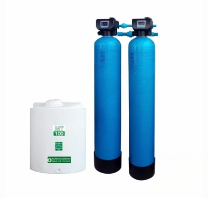 เครื่องกรองน้ำใช้ไฟเบอร์กลาส FRP13นิ้ว รุ่น FRP13X54(2.5)X2A