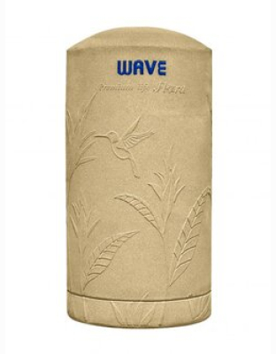 ถังเก็บน้ำบนดินPE WAVE Flora (ฟลอร่า) ขนาด 500 ลิตร รุ่น Flora-500 ป้องกันตะไคร่น้ำ *แถมลูกลอยฟรี**