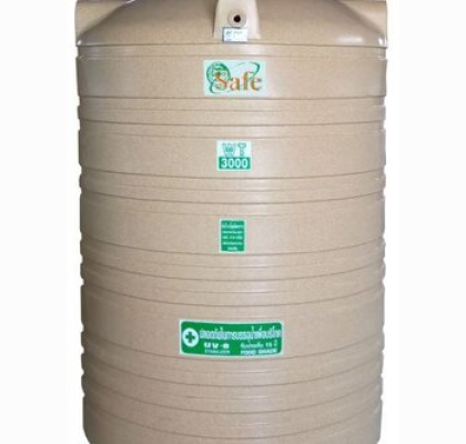 ถังเก็บน้ำบนดินPE Safe แกรนิต ขนาด 3000 ลิตร รุ่น WTG-3000 (FOOD Grade)
