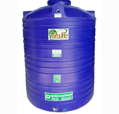 ถังเก็บน้ำบนดินPE Safe ขนาด 2500 ลิตร รุ่น WT-2500 (FOOD Grade)