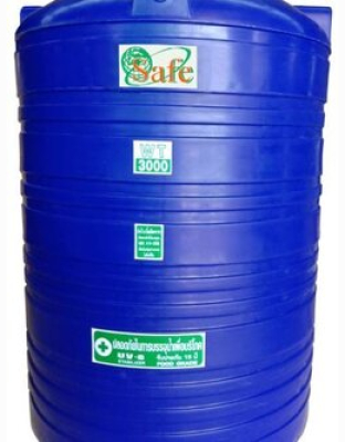 แทงค์น้ำ ถังเก็บน้ำบนดิน PE 3000 ลิตร Safe รุ่น WT3000BL (FOOD Grade)