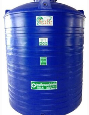 แทงค์น้ำ ถังเก็บน้ำบนดิน PE 4000 ลิตร Safe รุ่น WT4000BL (FOOD Grade)