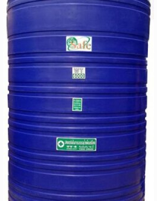 แทงค์น้ำ ถังเก็บน้ำบนดิน PE 6000 ลิตร Safe รุ่น WT6000BL (FOOD Grade)