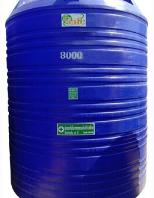 แทงค์น้ำ ถังเก็บน้ำบนดิน PE 8000 ลิตร Safe รุ่น WT8000BL (FOOD Grade)