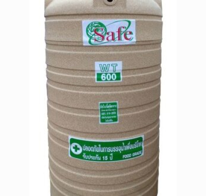 ถังเก็บน้ำบนดินPE Safe แกรนิต ขนาด 600 ลิตร รุ่น WTG-600 (FOOD Grade)