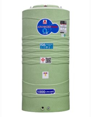 ถังเก็บน้ำบนดินPE ADVANCE O2 ความจุ 1000 ลิตร รุ่น O2S-1000 **แถมลูกลอยฟรี**