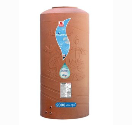 ถังเก็บน้ำบนดินPE Elixir ADVANCE NELUMBO รุ่น NLS2000 **แถมลูกลอยฟรี**
