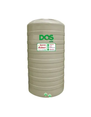 แทงค์น้ำพลาสติก PE DOS 6000 ลิตร รุ่น PORCIO 6000CR