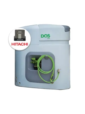 แทงค์น้ำพลาสติก PE DOS 1500 ลิตร + ปั๊มน้ำ HITACHI 150W รุ่น WATERPACPRO1500L+WM-P150XX