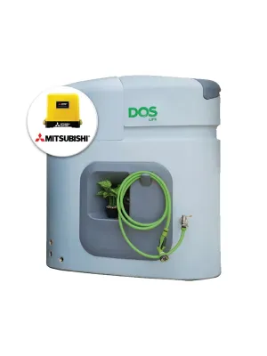 แทงค์น้ำพลาสติก PE DOS 1500 ลิตร + ปั๊มน้ำ MITSUBISHI 300W รุ่น WATERPACPRO1500L+EP-305R