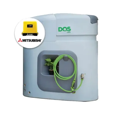 แทงค์น้ำพลาสติก PE DOS 1500 ลิตร + ปั๊มน้ำ MITSUBISHI 350W รุ่น WATERPACPRO1500L+EP-355R