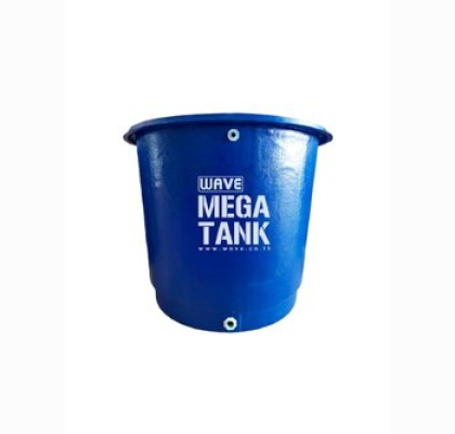 ถังเก็บน้ำบนดินไฟเบอร์กลาส ทรงถ้วยแก้ว WAVE MEGA TANK ขนาด 1000 ลิตร รุ่น WWTG-1000 **แถมลูกลอยฟรี**