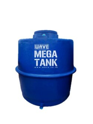 ถังเก็บน้ำบนดินไฟเบอร์กลาส ทรงแอปเปิ้ล WAVE MEGA TANK ขนาด 5000 ลิตร รุ่น WWTA-5000 **แถมลูกลอยฟรี**