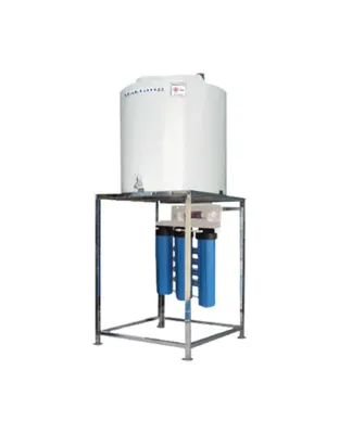เครื่องกรองน้ำดื่มพร้อมถังเก็บน้ำ กำลังผลิต 1000 ลิตร/ชม. ระบบ UF รุ่น US-5UF-20F-PE200