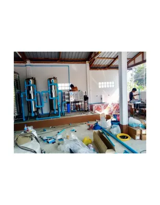 เครื่องกรองน้ำอุตสาหกรรม Maktang สำหรับโรงงานผลิตน้ำดื่ม กำลังการผลิต 36Q รุ่น ROMT 36Q SUSAFT