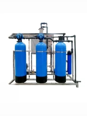 เครื่องกรองน้ำอุตสาหกรรม TREATTON ระบบ RO กำลังการผลิต 6000 ลิตร ต่อวัน รุ่น Pretreatment (FRP10x35)(Blue) + RO