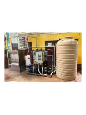 ชุดเครื่องกรองน้ำดื่ม ระบบ RO สำหรับโรงเรียน โรงงาน แหล่งชุมชน รุ่น One Stop RO3Q-200-SC4