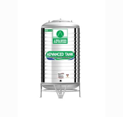 แทงค์เก็บน้ำสแตนเลสADVANCE ก้นนูน รุ่น AR850 **แถมลูกลอยฟรี**