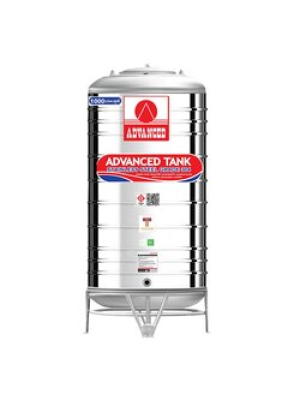 แทงค์เก็บน้ำสแตนเลสADVANCE ทรงสูง รุ่น AVH1000 **แถมลูกลอยฟรี**