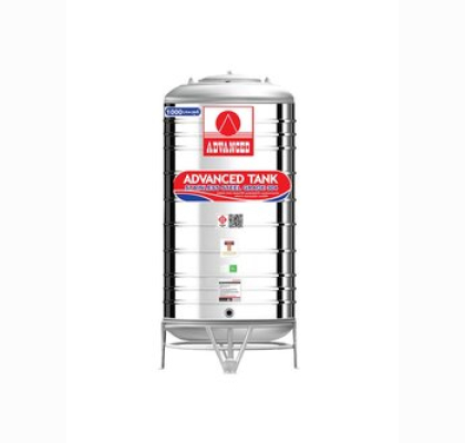 แทงค์เก็บน้ำสแตนเลสADVANCE ทรงสูง รุ่น AVH1000 **แถมลูกลอยฟรี**