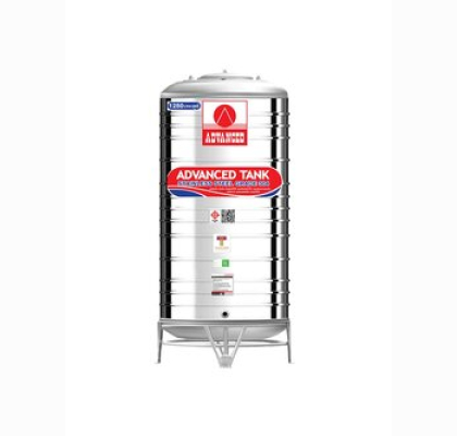 แทงค์เก็บน้ำสแตนเลสADVANCE ทรงสูง รุ่น AVH1250 **แถมลูกลอยฟรี**