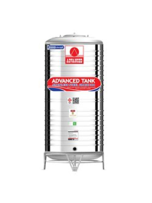 แทงค์เก็บน้ำสแตนเลสADVANCE ทรงสูง รุ่น AVH2000 **แถมลูกลอยฟรี**