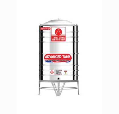 แทงค์เก็บน้ำสแตนเลสADVANCE พื้นเรียบ รุ่น AVF750 **แถมลูกลอยฟรี**
