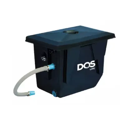 ถังดักไขมัน PE DOS Grease Trap แบบติดใต้ซิงค์ ขนาด 50 ลิตร รุ่น GT-01 BK-50L