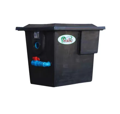 ถังดักไขมัน PE Safe แบบติดใต้ซิงค์ ขนาด 120 ลิตร รุ่น SAGT-120L