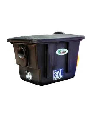 ถังดักไขมัน PE Safe แบบติดใต้ซิงค์ ขนาด 30 ลิตร รุ่น SAGT-30L