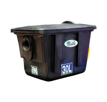 ถังดักไขมัน PE Safe แบบติดใต้ซิงค์ ขนาด 30 ลิตร รุ่น SAGT-30L