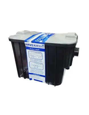 ถังดักไขมัน WAVE แบบติดใต้ซิงค์ ขนาด 16.5 ลิตร รุ่น WKE-15L