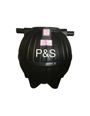 ถังดักไขมัน P&amp;S ทรงบอลลูน ขนาด 1000 ลิตร รุ่น GPSST1000B