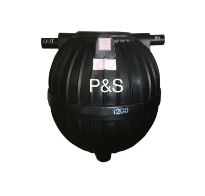 ถังดักไขมัน P&S ทรงบอลลูน ขนาด 1200 ลิตร รุ่น GPSST1200B